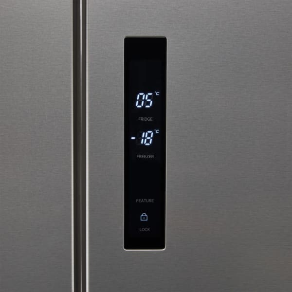 Réfrigérateur HOOVER 521 Litres Side By NO FROST Inox (HHSWD918F1XK) Réfrigérateur HOOVER 521 Litres Side By NO FROST Inox (HHSWD918F1XK)